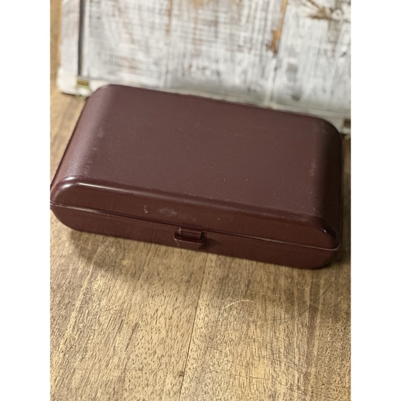 Vintage Tupperware Tuppercraft Brown Personal Valet Travel Case Organizer #1624 - Picture 3 of 8